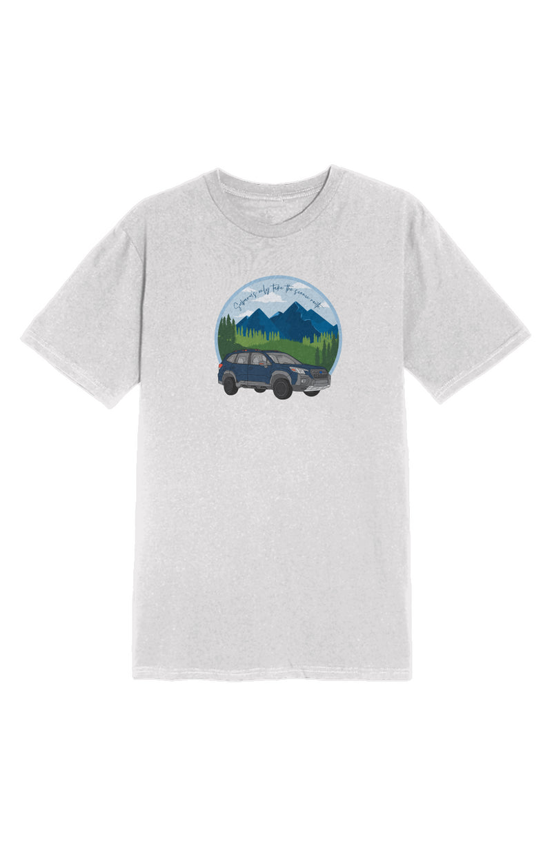 "THE SCENIC ROUTE 2.0" Graphic Tee