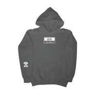 "MINIMALIST LICENSE PLATE 2.0" Hoodie