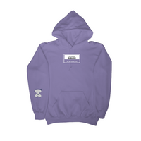 "MINIMALIST LICENSE PLATE 2.0" Hoodie