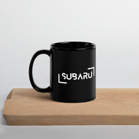 "INCOMPLETE" Subaru & Subie Ink 11oz Black Glossy Mug