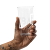 "INCOMPLETE" Subaru White Shaker pint glass