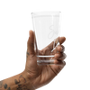 "Subie Ink" White Shaker pint glass