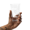 "INCOMPLETE" Subaru White Shaker pint glass