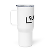 "INCOMPLETE" Subaru 25oz Travel mug with a handle